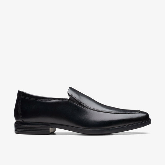 Howard Edge Loafer Black Leather | Clarks for sale - Men