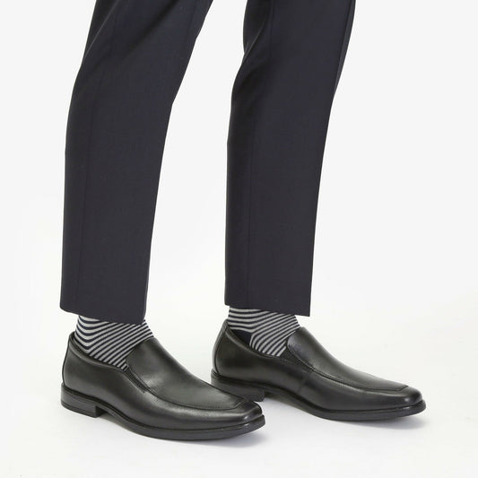 Howard Edge Loafer Black Leather | Clarks for sale - Men