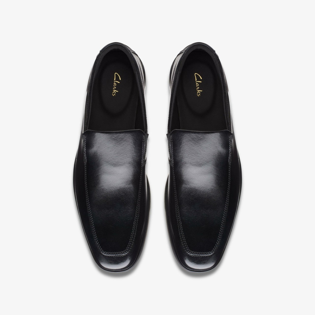 Howard Edge Loafer Black Leather | Clarks for sale - Men
