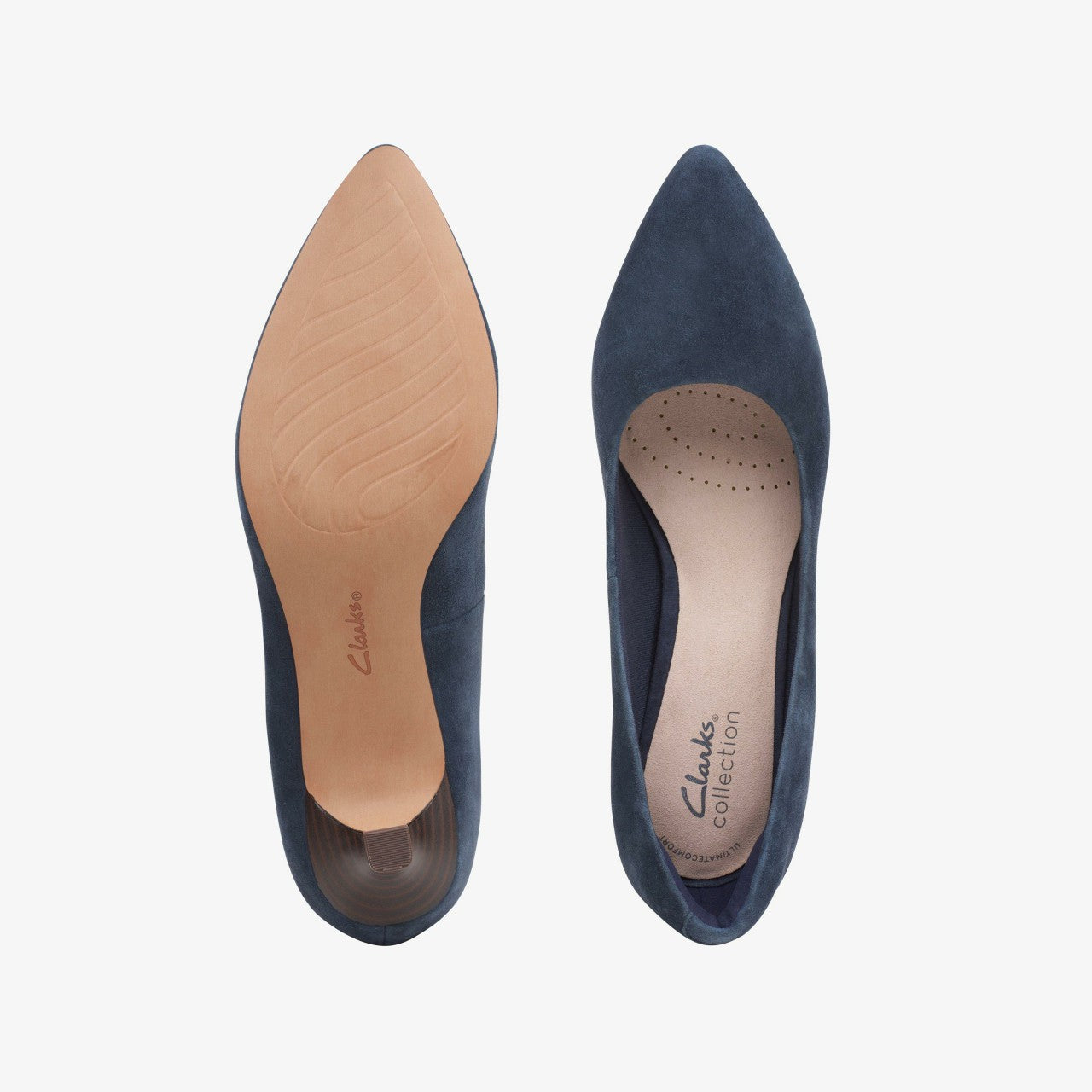 Shondrah Jade Navy Suede | Clarks online - Women