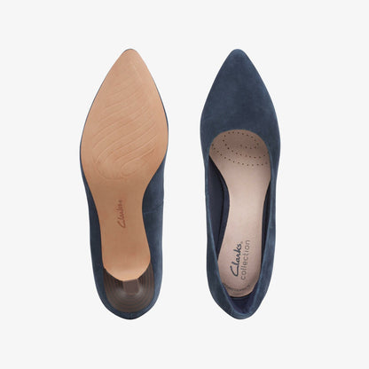 Shondrah Jade Navy Suede | Clarks online - Women
