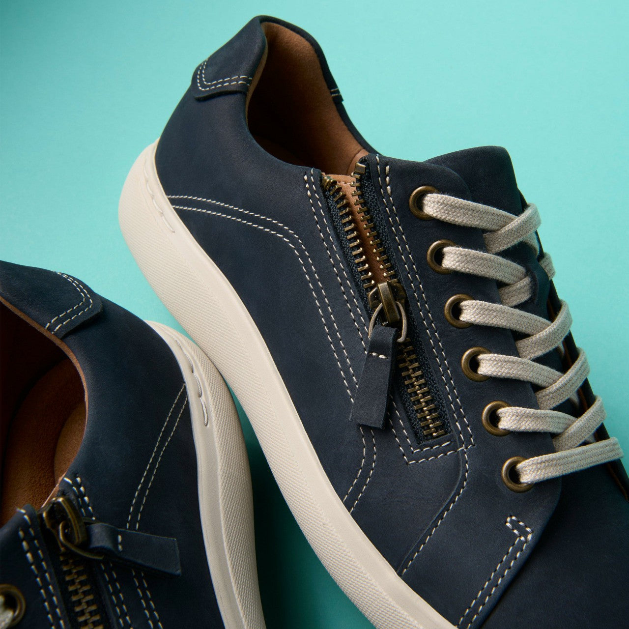 Nalle Lace Navy Nubuck | Clarks online - Women