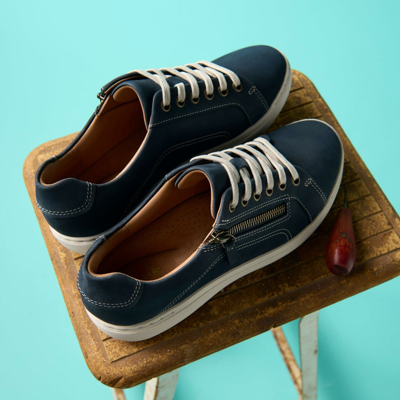 Nalle Lace Navy Nubuck | Clarks online - Women