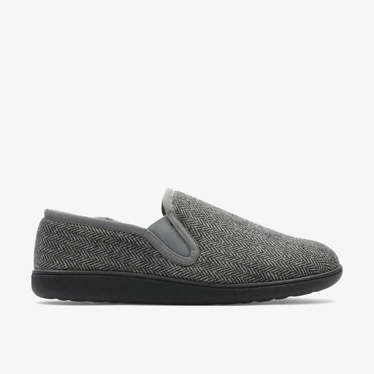 King Ease Dark Grey Interest | Clarks discount - Men