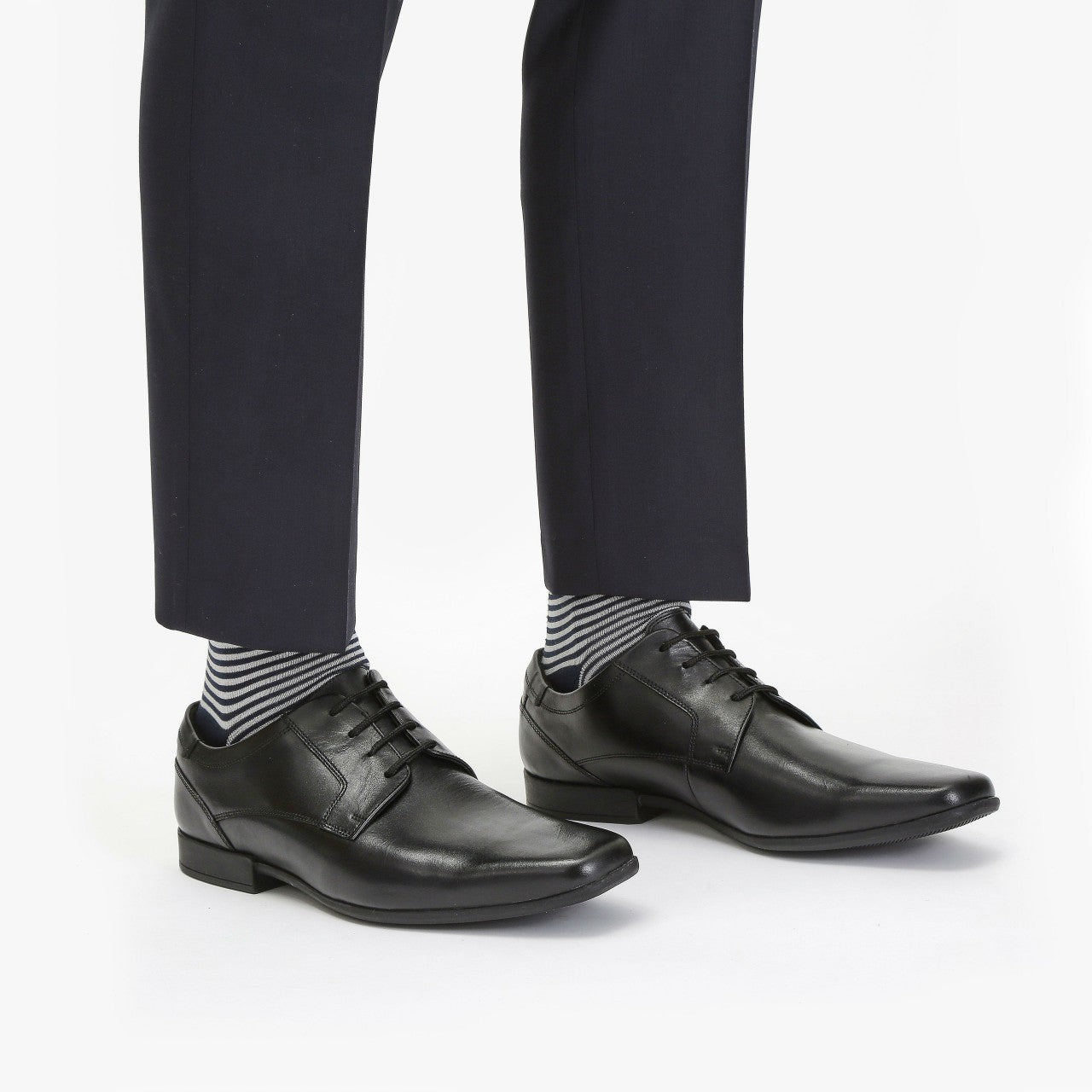 Sidton Lace Black Leather | Clarks discount - Men