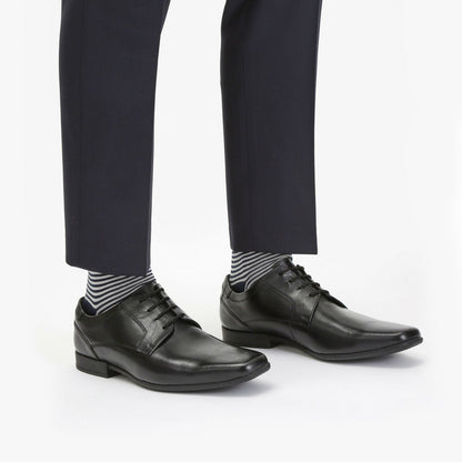 Sidton Lace Black Leather | Clarks discount - Men