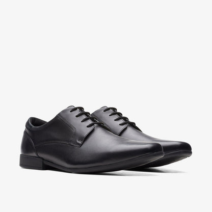 Sidton Lace Black Leather | Clarks discount - Men