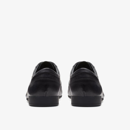 Sidton Lace Black Leather | Clarks discount - Men