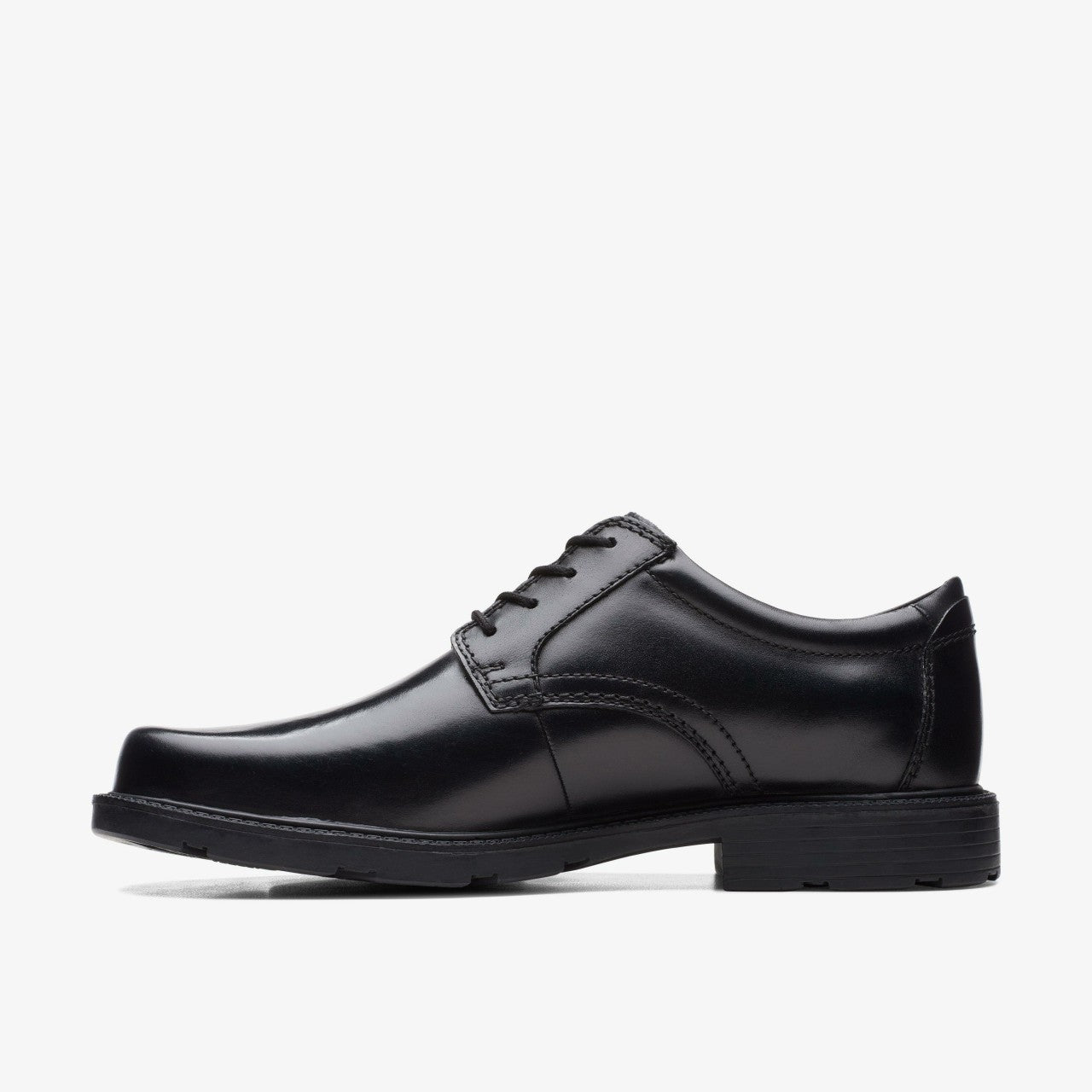 Kerton Lace Black Leather | Clarks for sale - Men
