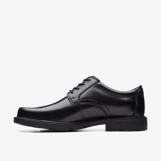 Kerton Lace Black Leather | Clarks for sale - Men