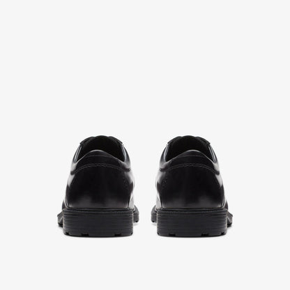 Kerton Lace Black Leather | Clarks for sale - Men