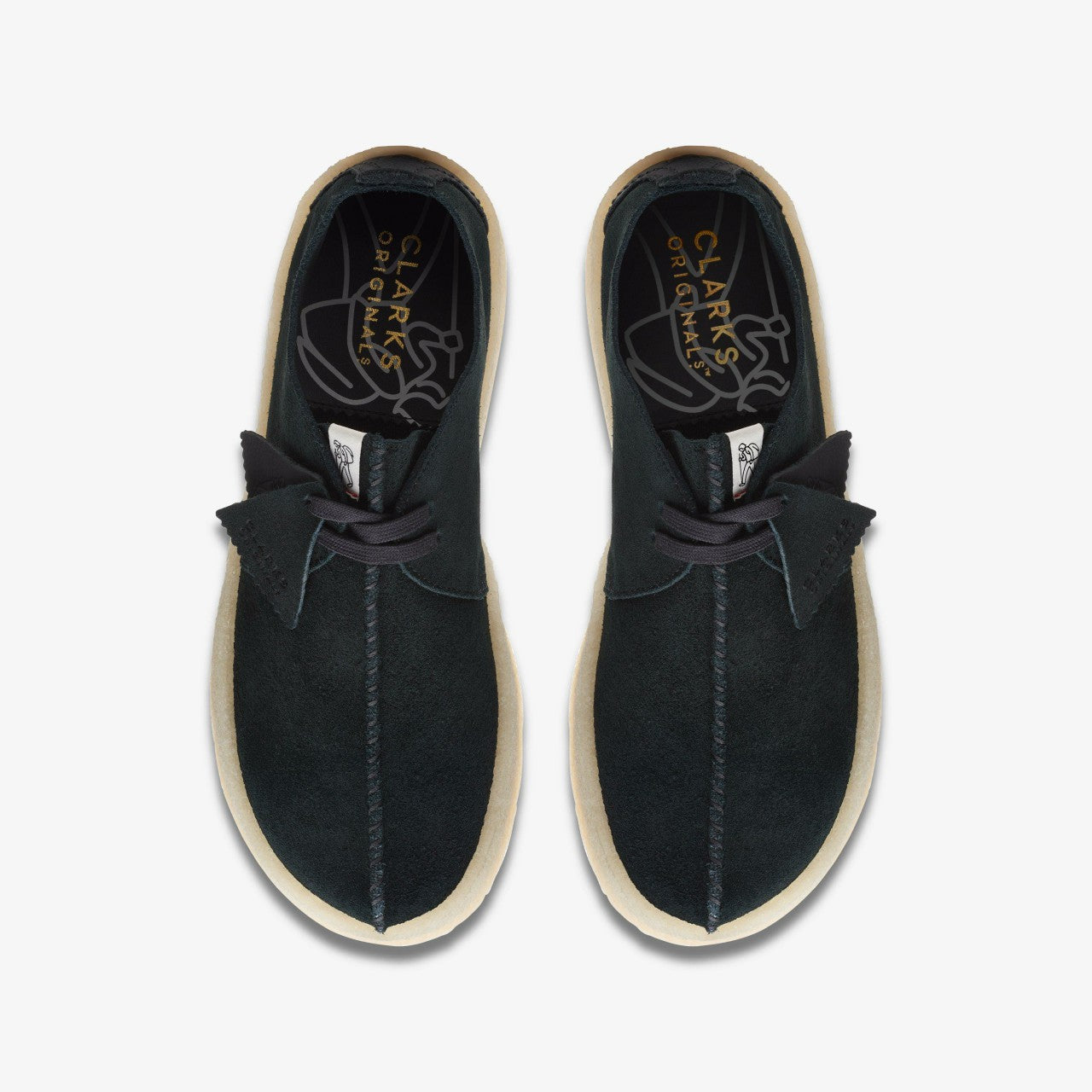 Trek Cup Black Suede | Clarks online - Men