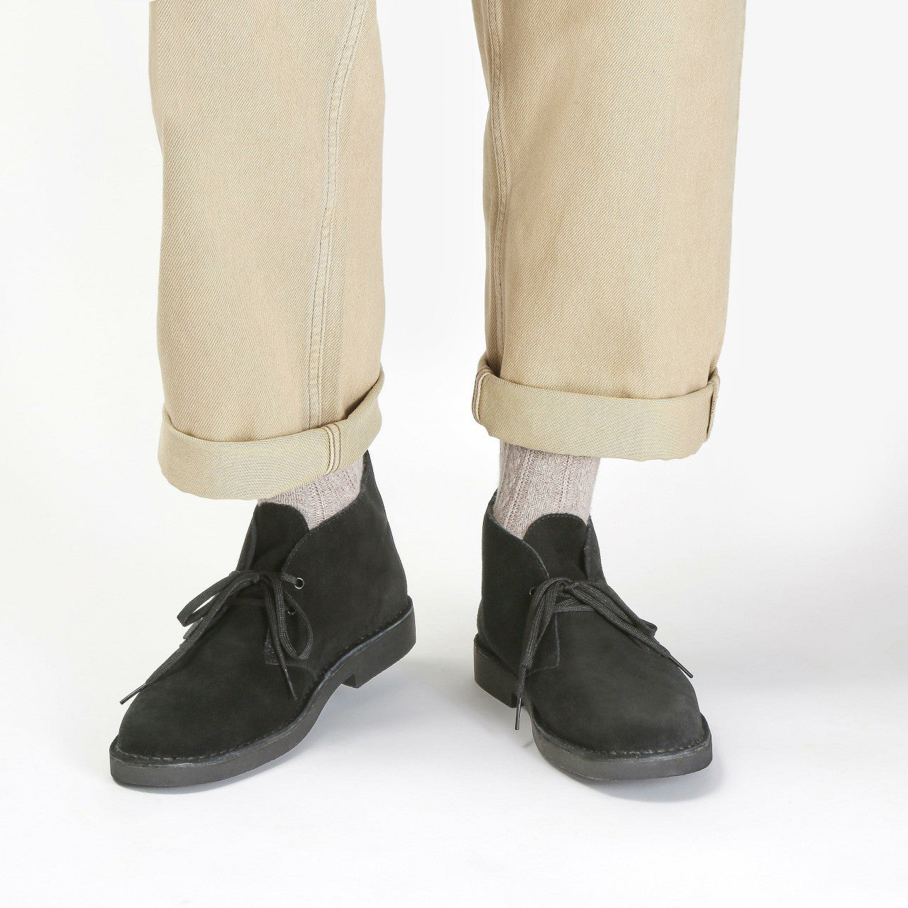 Desert Boot Evo Black Suede | Clarks on Sale - Men