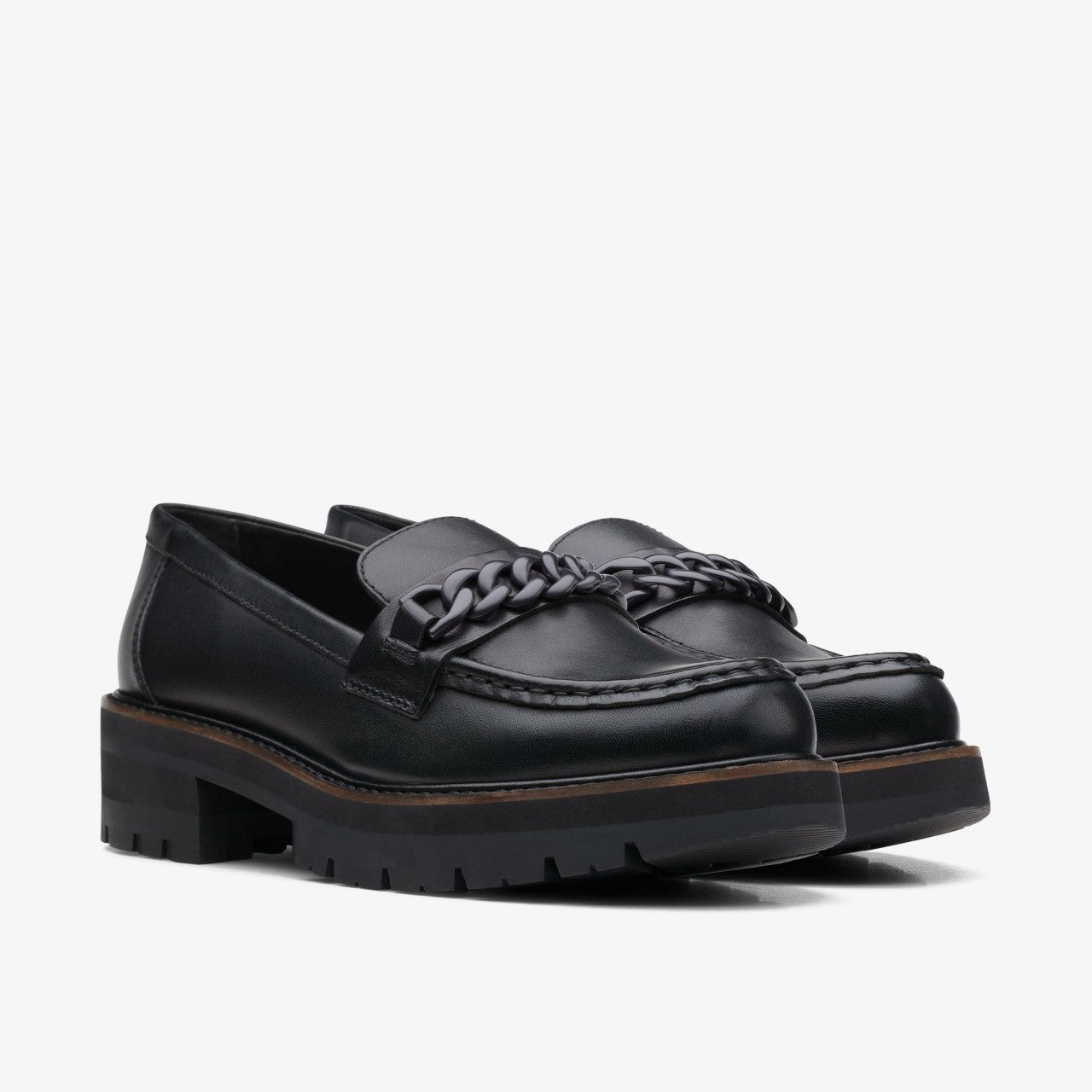Orianna Edge Black Leather | Clarks Sale - Women