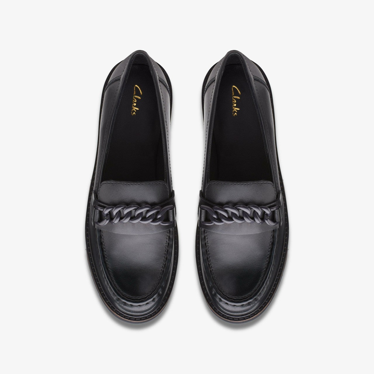 Orianna Edge Black Leather | Clarks Sale - Women
