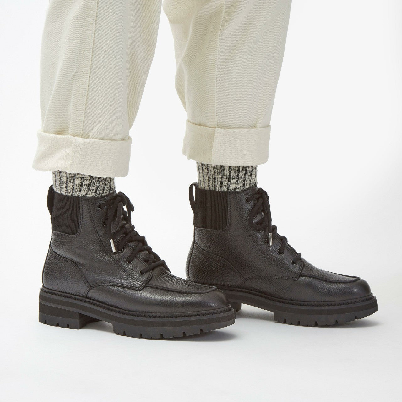 Orianna Mid Black Warmlined Leather | Clarks for sale - Women