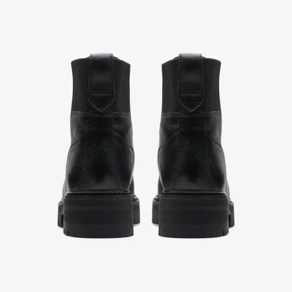 Orianna Mid Black Warmlined Leather | Clarks for sale - Women