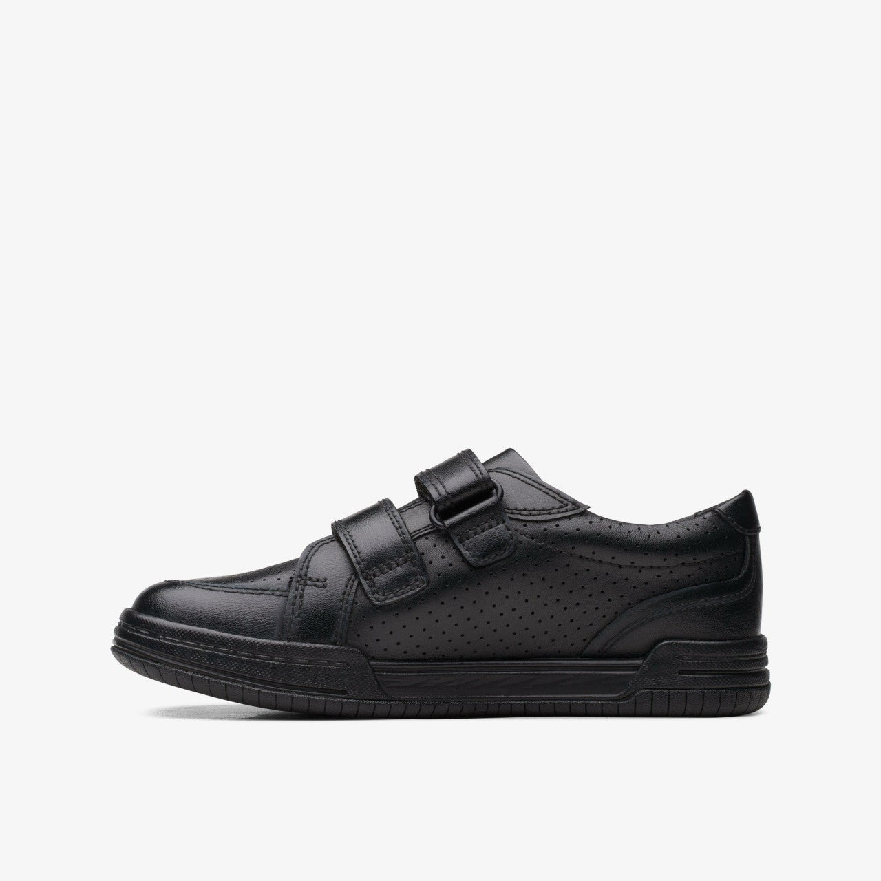 Fawn Strap Kid Black Leather | Clarks for sale - Kids
