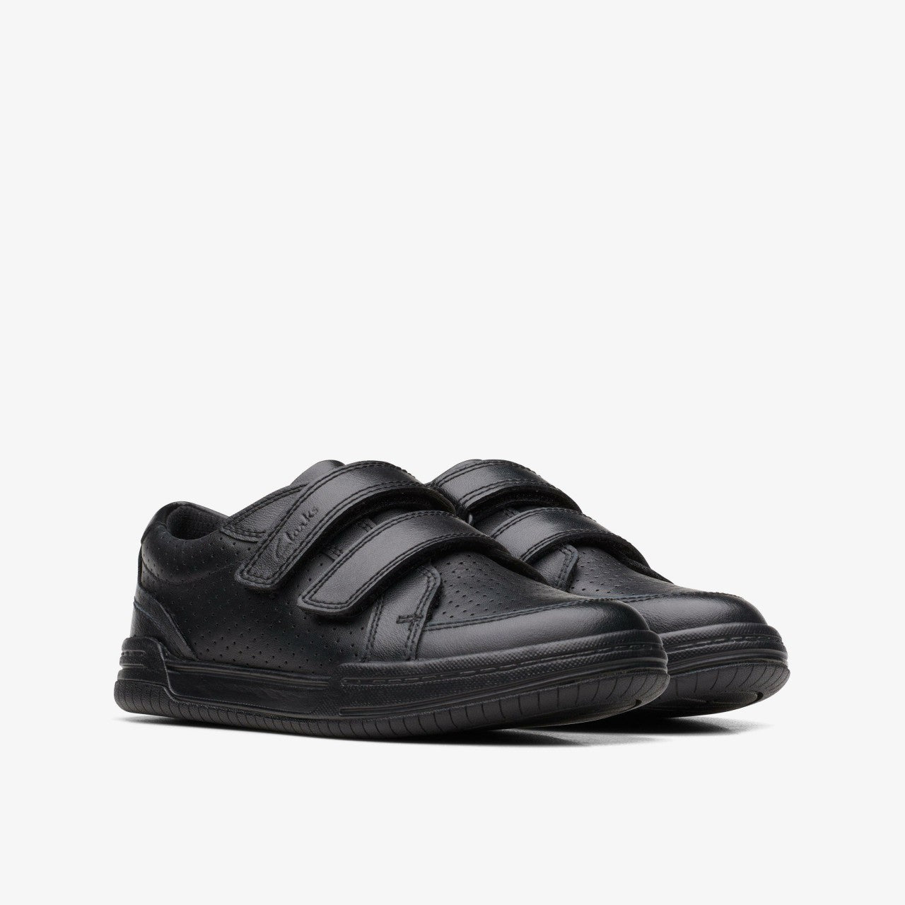 Fawn Strap Kid Black Leather | Clarks for sale - Kids