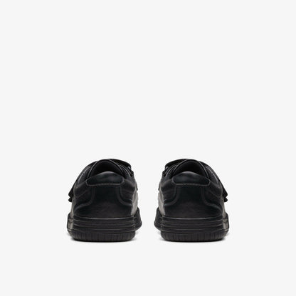 Fawn Strap Kid Black Leather | Clarks for sale - Kids