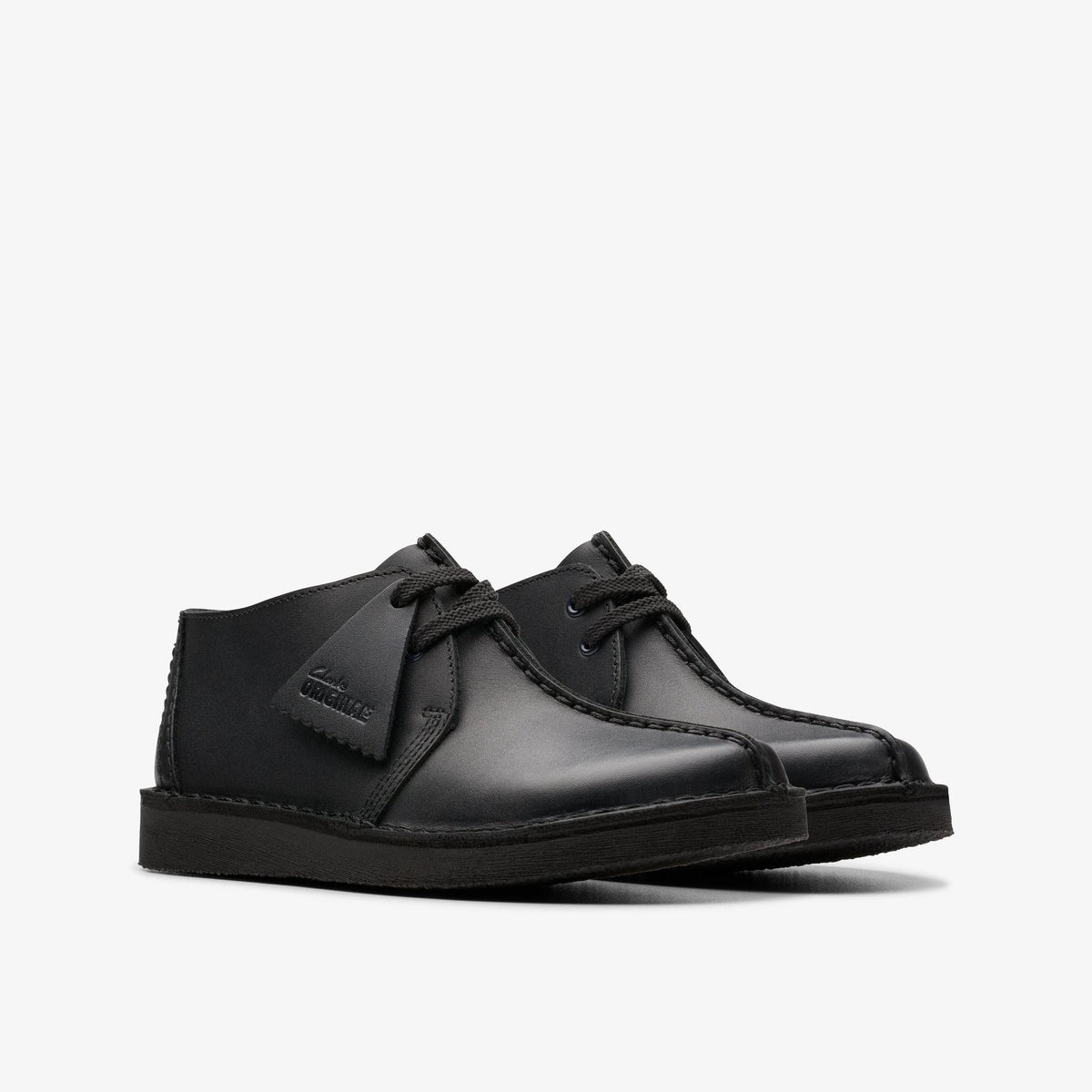 Desert Trek Kid Black Leather - US 5759