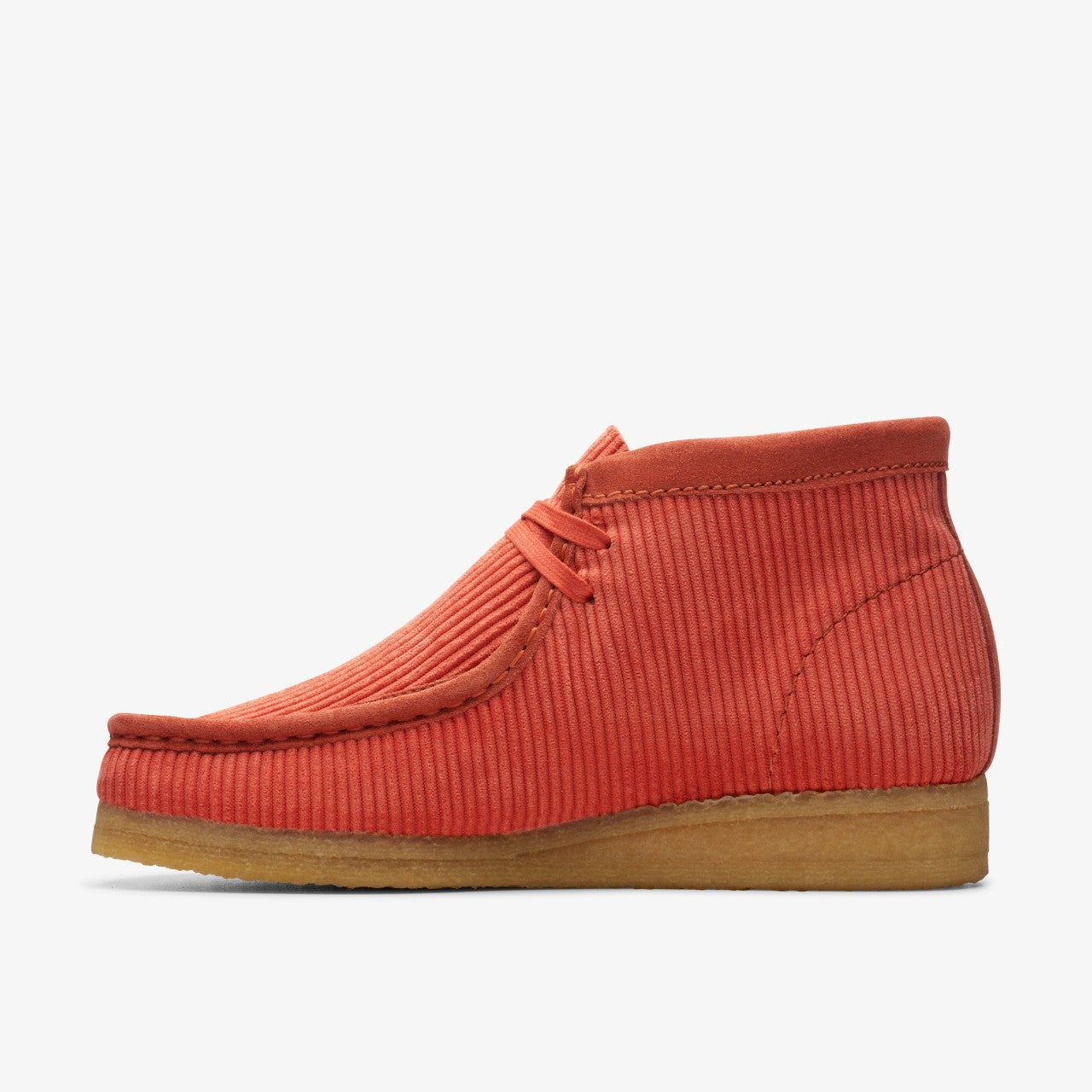 Wallabee Boot Coral Cord | Clarks for sale - Women