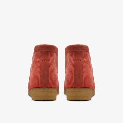 Wallabee Boot Coral Cord | Clarks for sale - Women