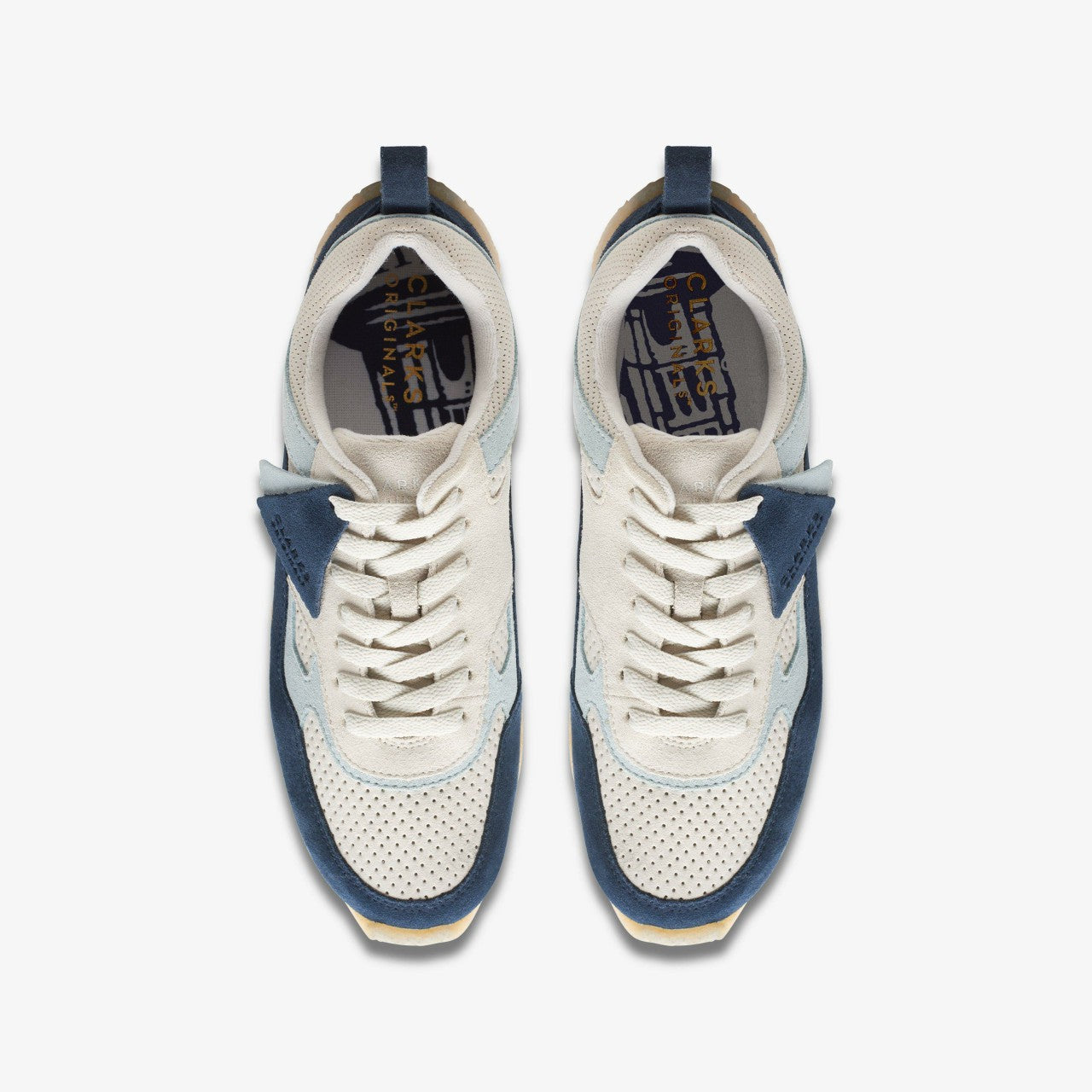 Lockhill Dark Blue Combination | Clarks on Sale - Women / Men