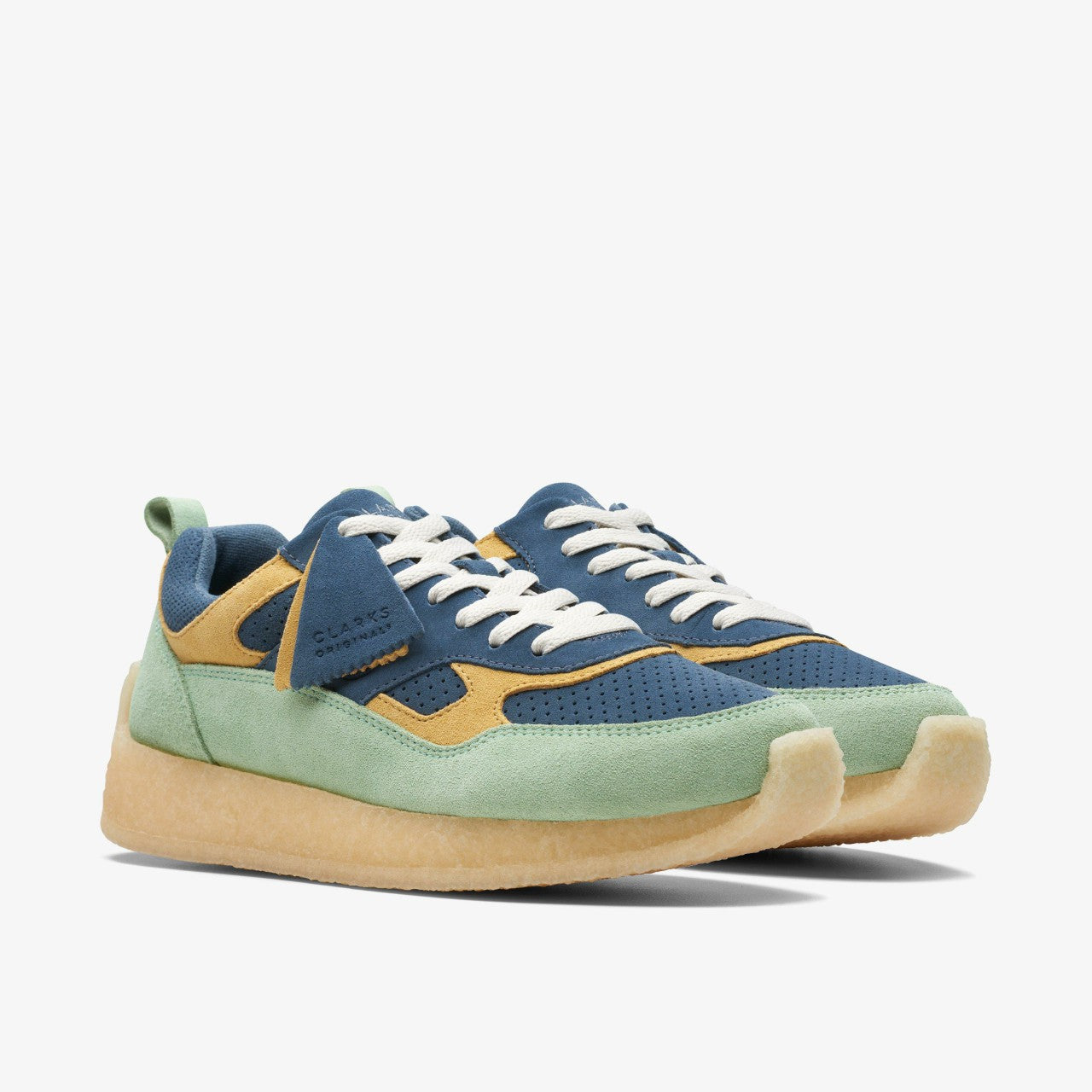 Lockhill Blue / Green | Clarks discount - Women / Men