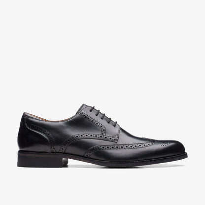Craft Arlo Limit Brogue Black Leather | Clarks for sale - Men
