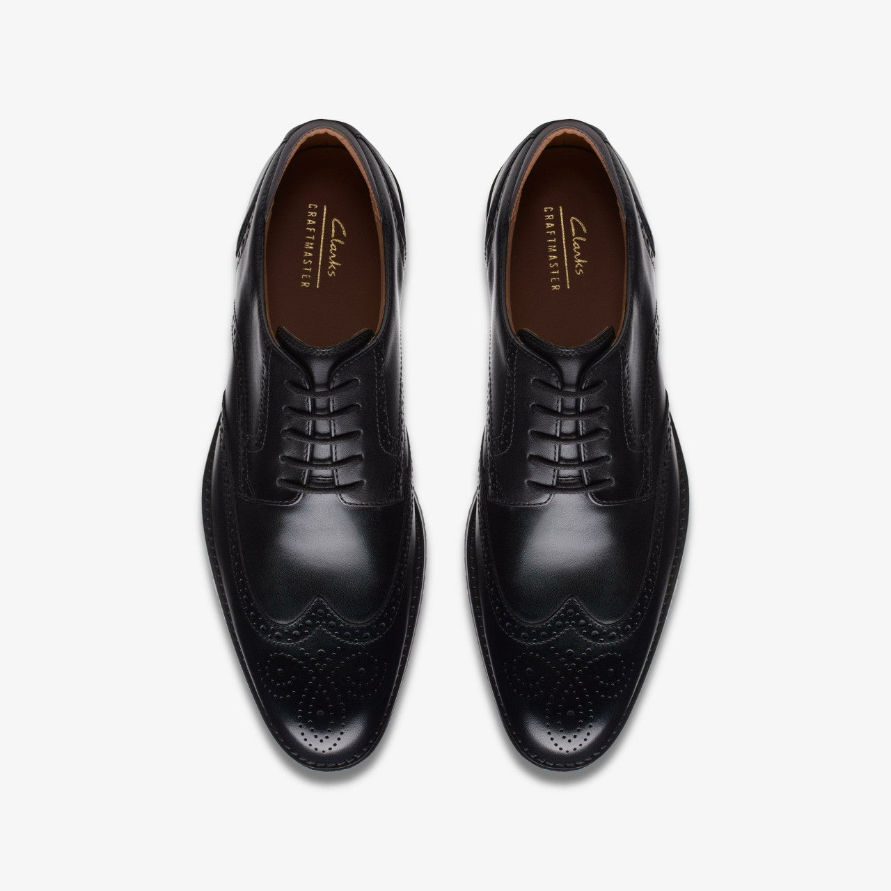 Craft Arlo Limit Brogue Black Leather | Clarks for sale - Men