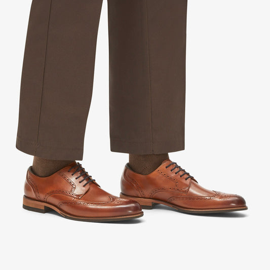 Craft Arlo Limit Brogue Tan Leather | Clarks outlet - Men