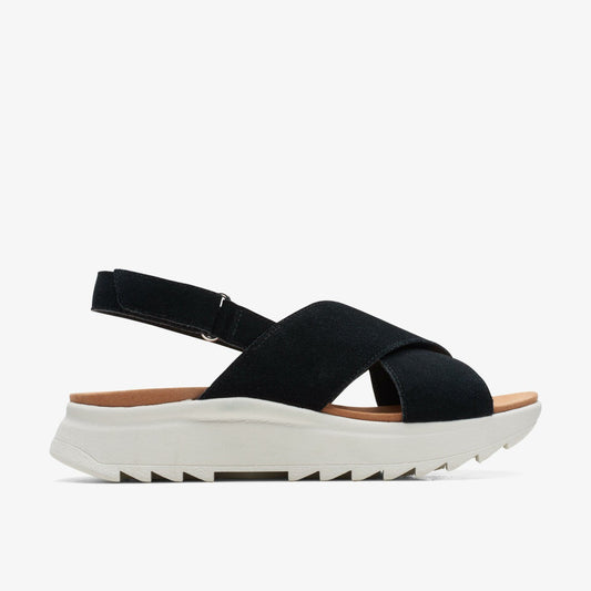Dash Lite Wish Black Suede | Clarks Sale - Women
