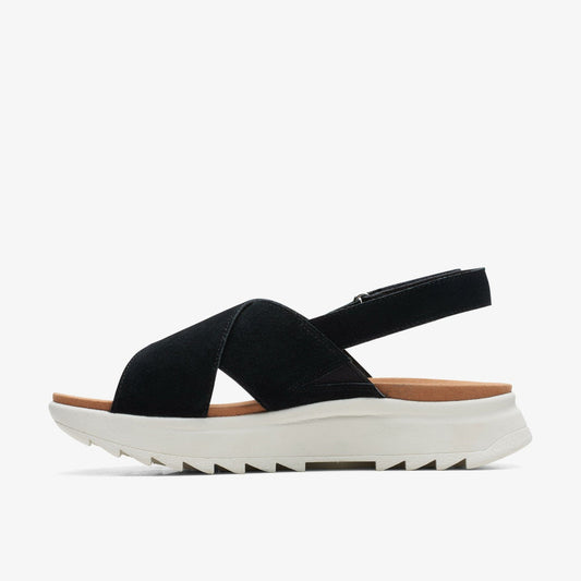 Dash Lite Wish Black Suede | Clarks Sale - Women