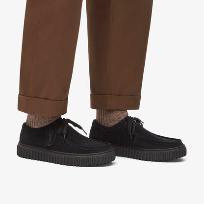 Torhill Lo Black Suede | Clarks outlet - Men