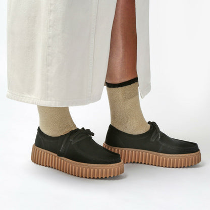 Torhill Bee Black Suede | Clarks discount - Women