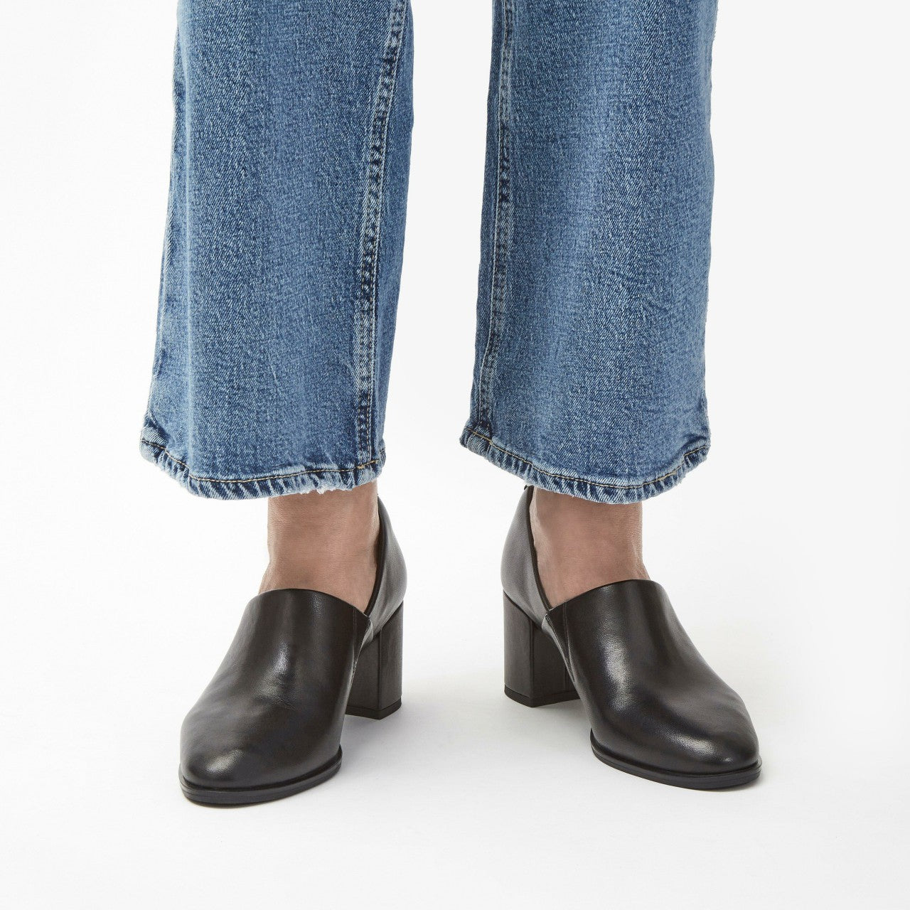 Freva 55 Lily Black Leather | Clarks online - Women