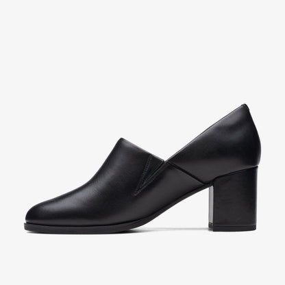 Freva 55 Lily Black Leather | Clarks online - Women