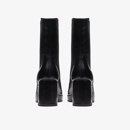 Pique Up Black Leather | Clarks outlet - Women