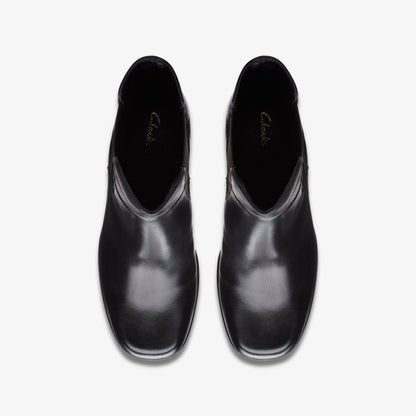 Pique Up Black Leather | Clarks outlet - Women