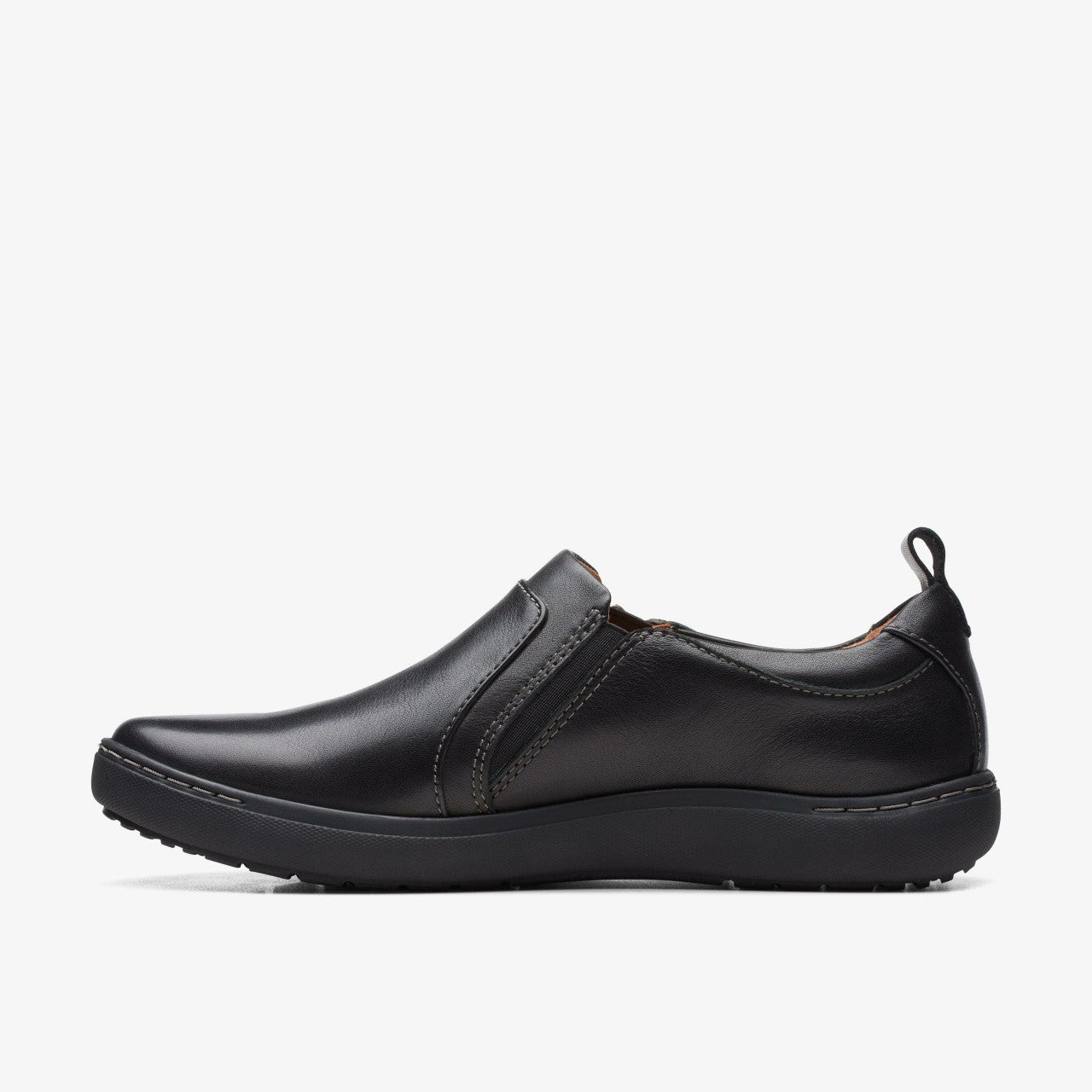 Nalle Lilac Black Leather | Clarks on Sale - Women