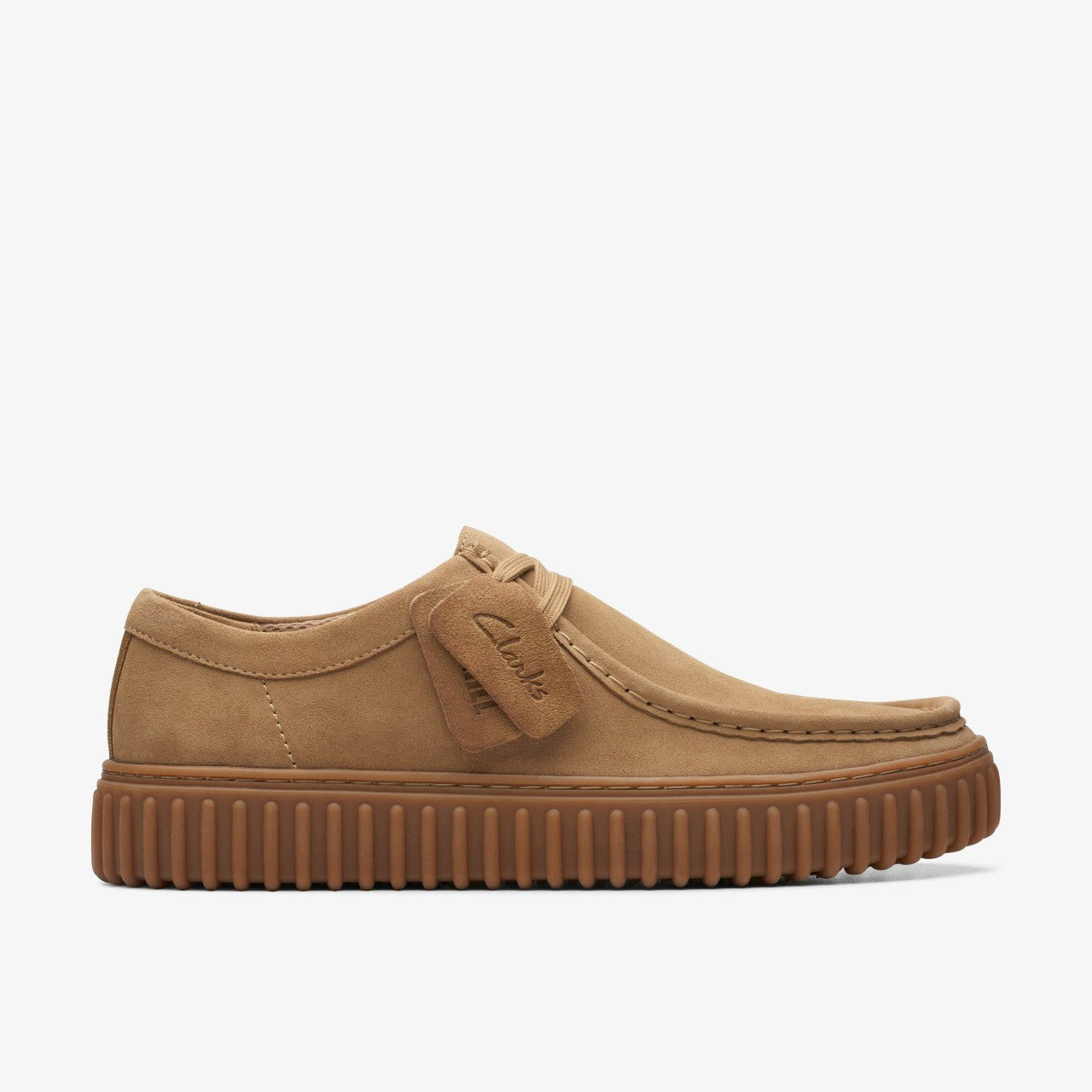 Torhill Lo Dark Sand Suede | Clarks on Sale - Men