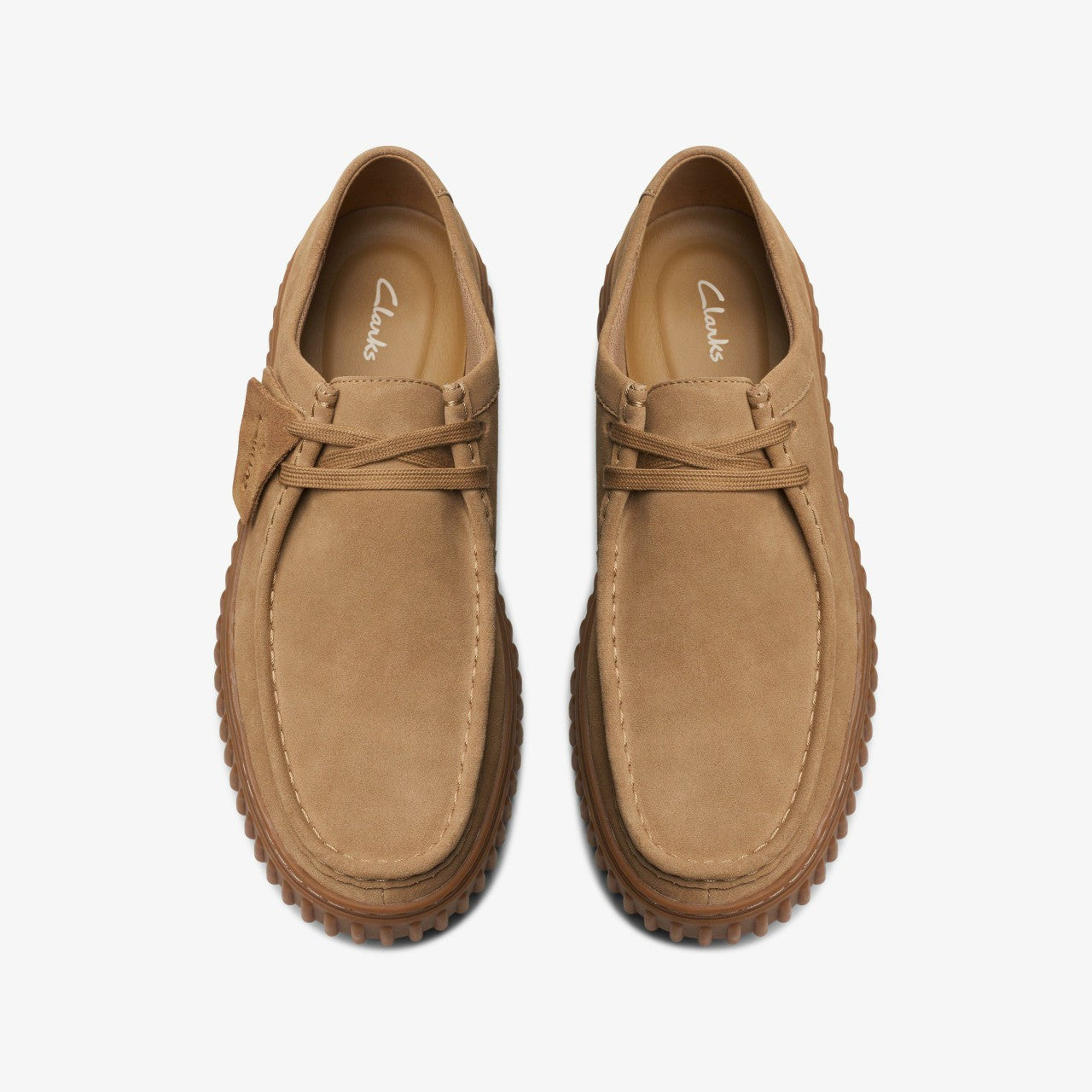 Torhill Lo Dark Sand Suede | Clarks on Sale - Men