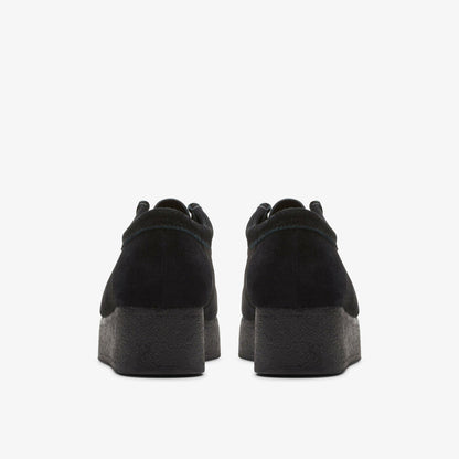 Wallacraft Bee Black Suede | Clarks discount - Women