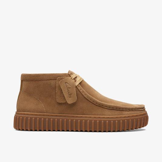 Torhill Hi Dark Sand Suede | Clarks on Sale - Women / Men
