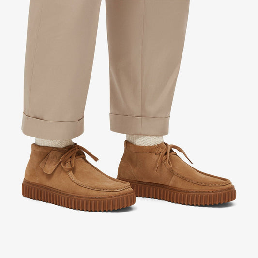 Torhill Hi Dark Sand Suede | Clarks on Sale - Women / Men