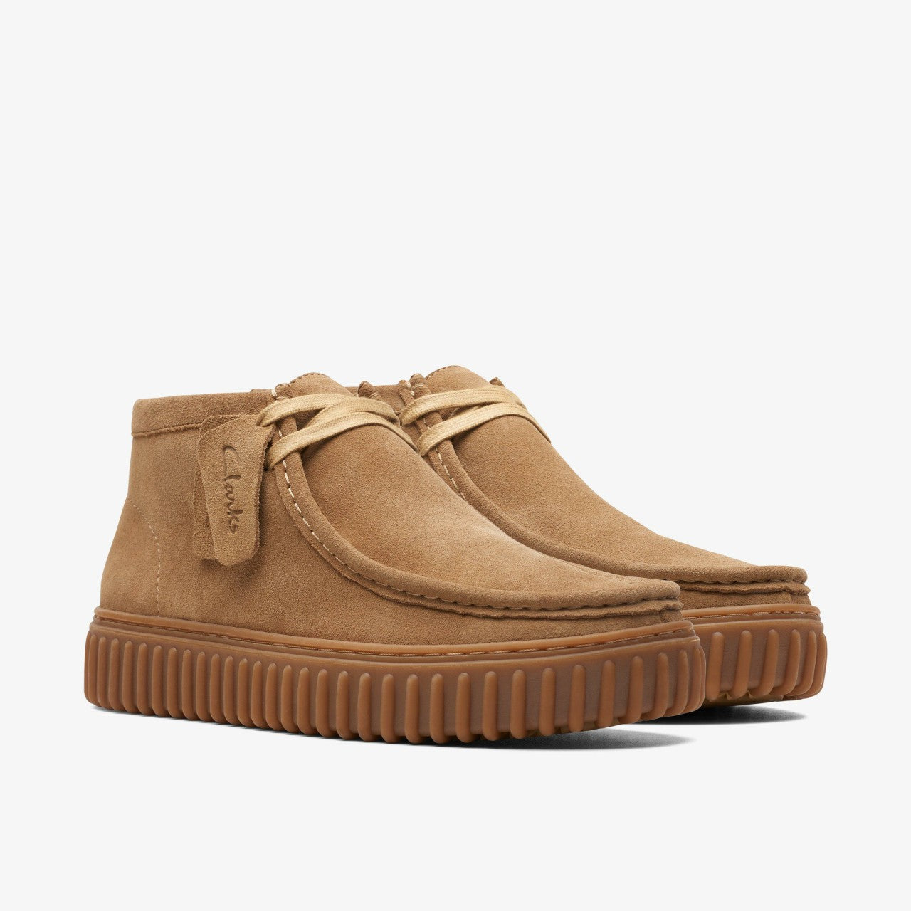 Torhill Hi Dark Sand Suede | Clarks on Sale - Women / Men