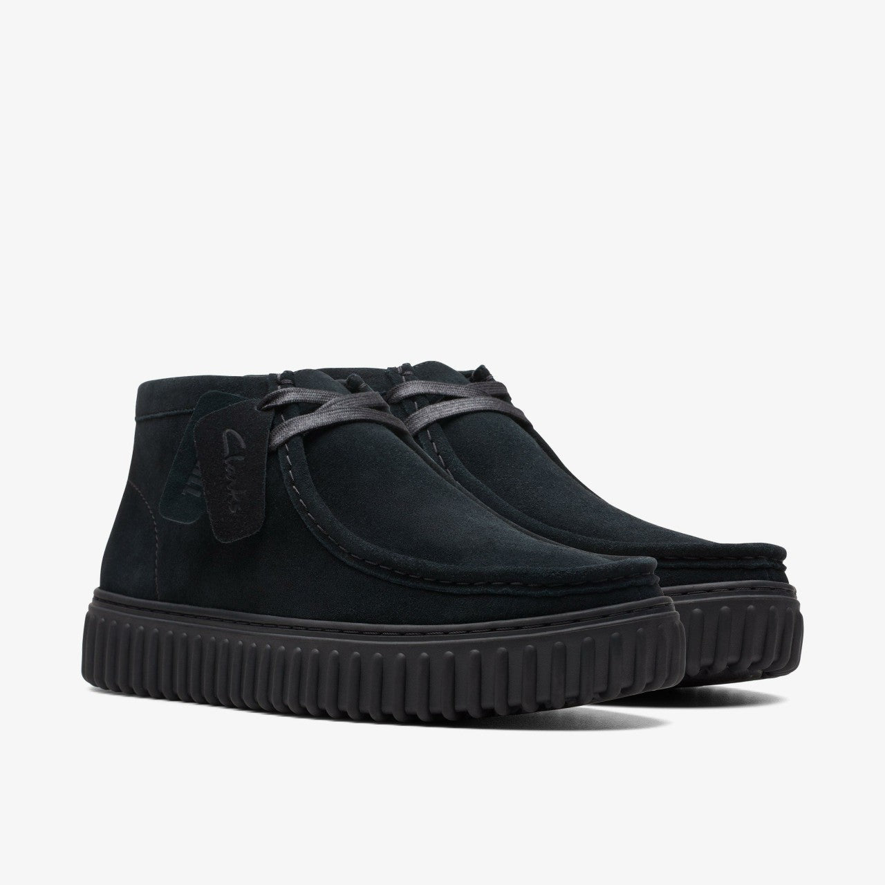 Torhill Hi Black Suede | Clarks online - Women / Men