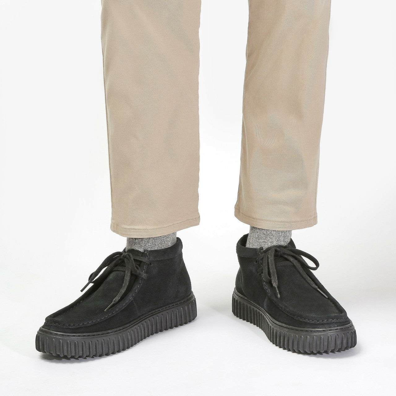 Torhill Hi Black Suede | Clarks online - Women / Men