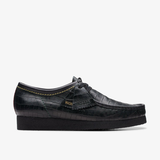 Wallabee Black Crocodile | Clarks on Sale - Men